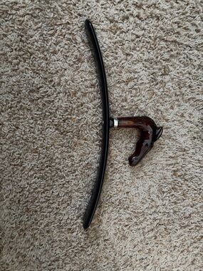 Men Lucite Horse Head Hanger